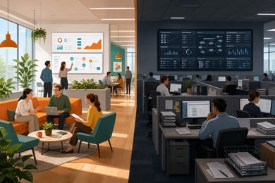 Kontrast HubSpot MS Dynamics - modern vs. traditionell